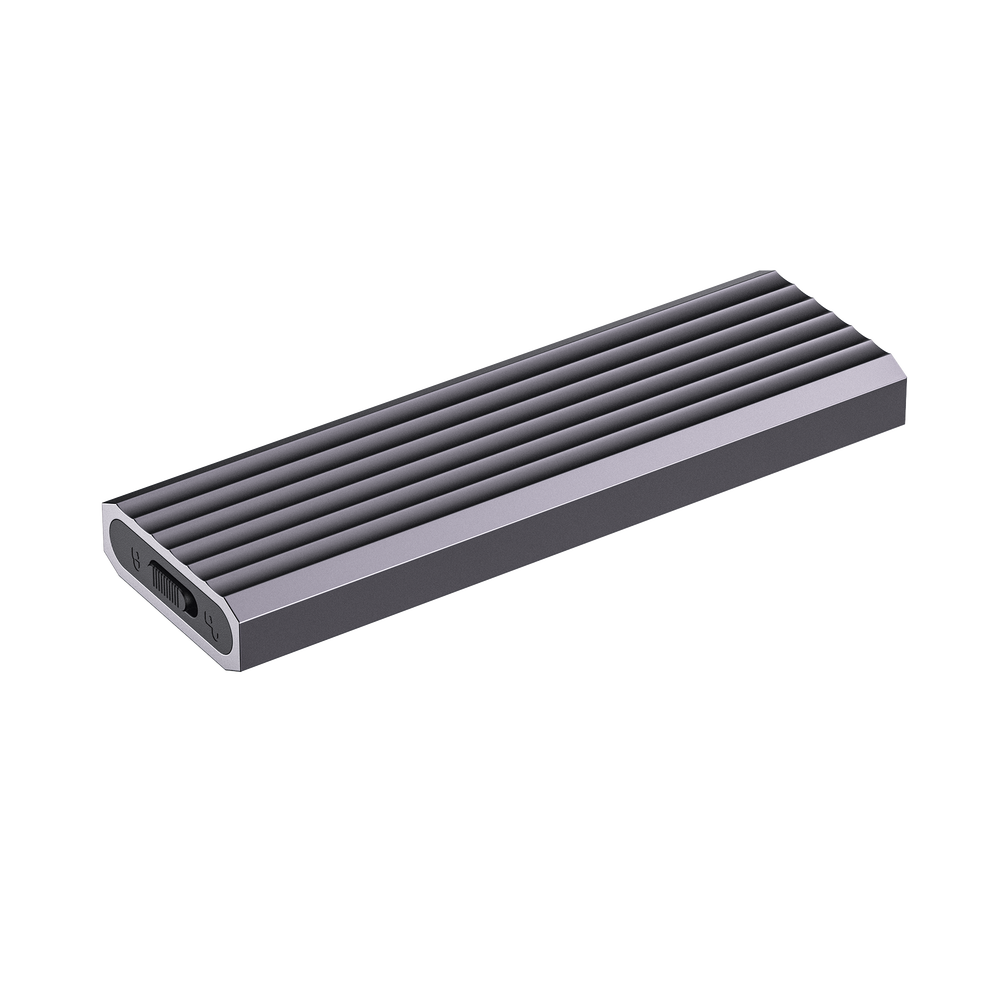 Carcasa para SSD M.2 (Enclosure) / Conector USB-C / 10G de Trasmisión / Disipación de Calor de Alta Eficiencia