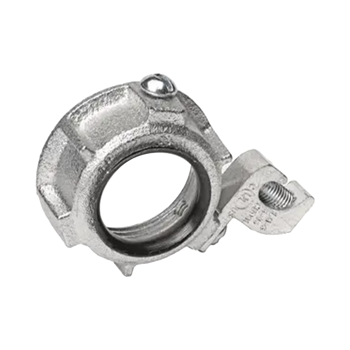 Monitor de 2 1/2" con casquillo para aterrizaje a tierra.