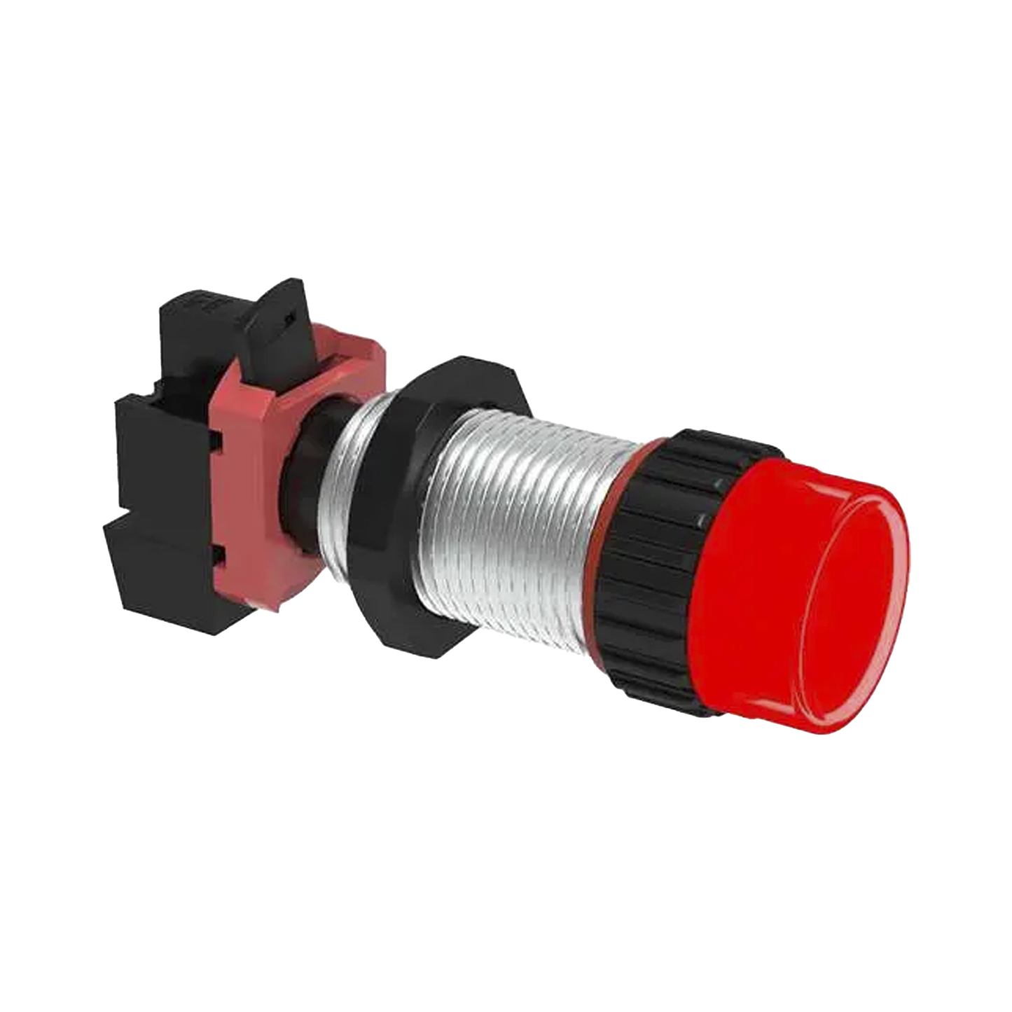 Luz Piloto Roja con Portalámparas 24 V AC/CD / Longitud 40 mm (1.57 pulgadas) / 3/4 NPSM