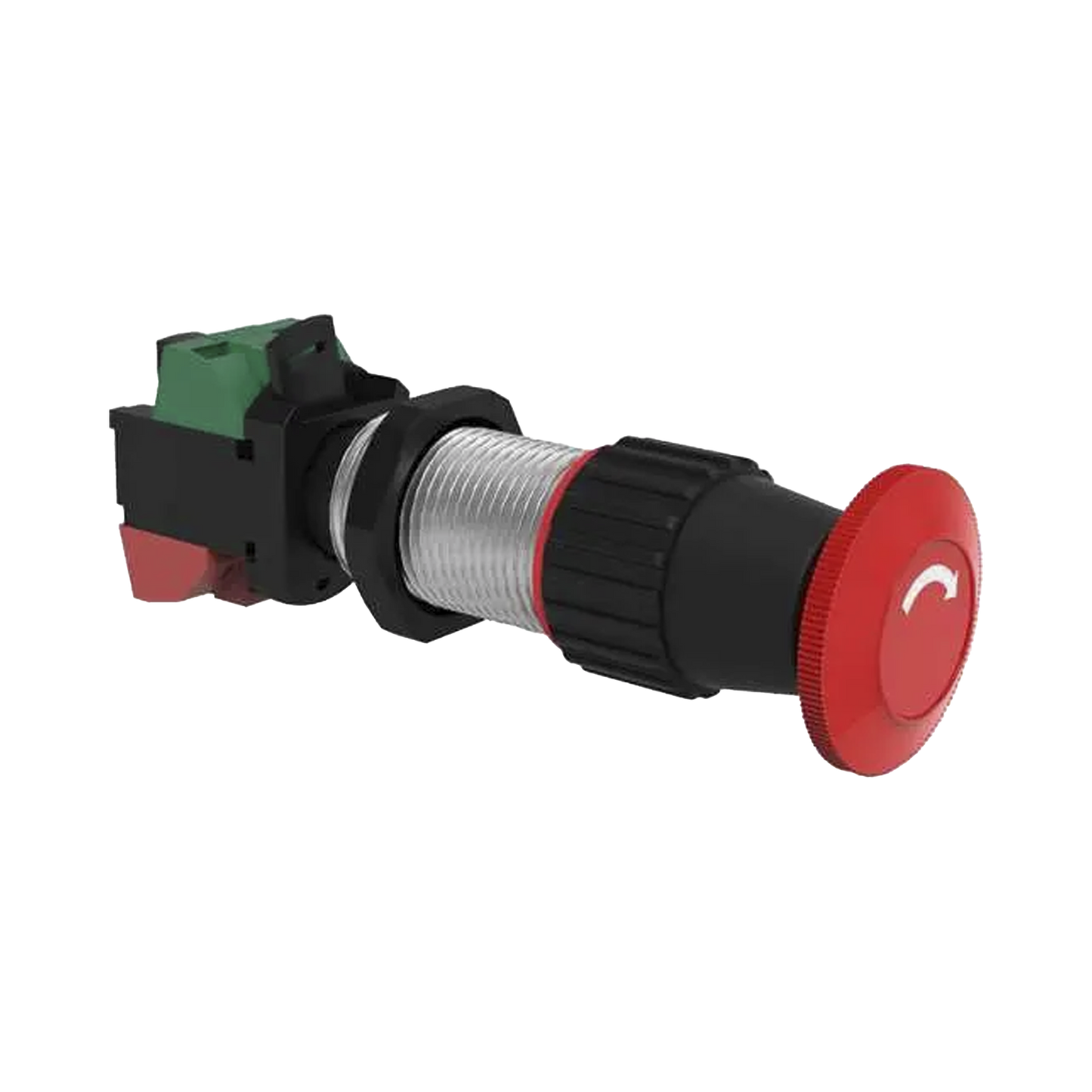 Cabeza de Hongo Rojo con Actuador de Pestillo / Liberación por Torsión / Longitud 40 mm (1.57 Pulgadas) / 3/4 NPSM
