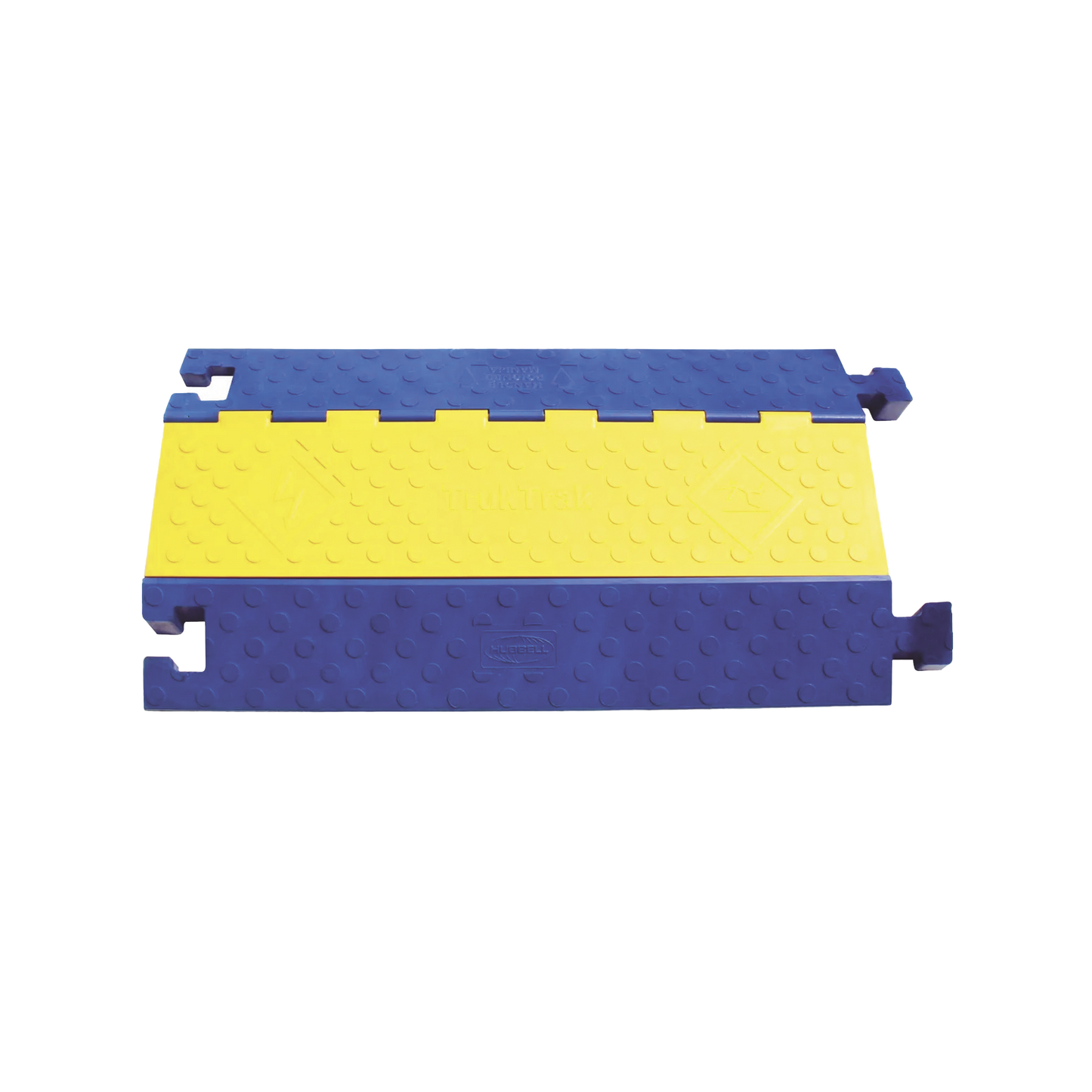 Gestión de Cableado Kellems / Truk Trak de 3 Canales / Color Azul y Amarillo