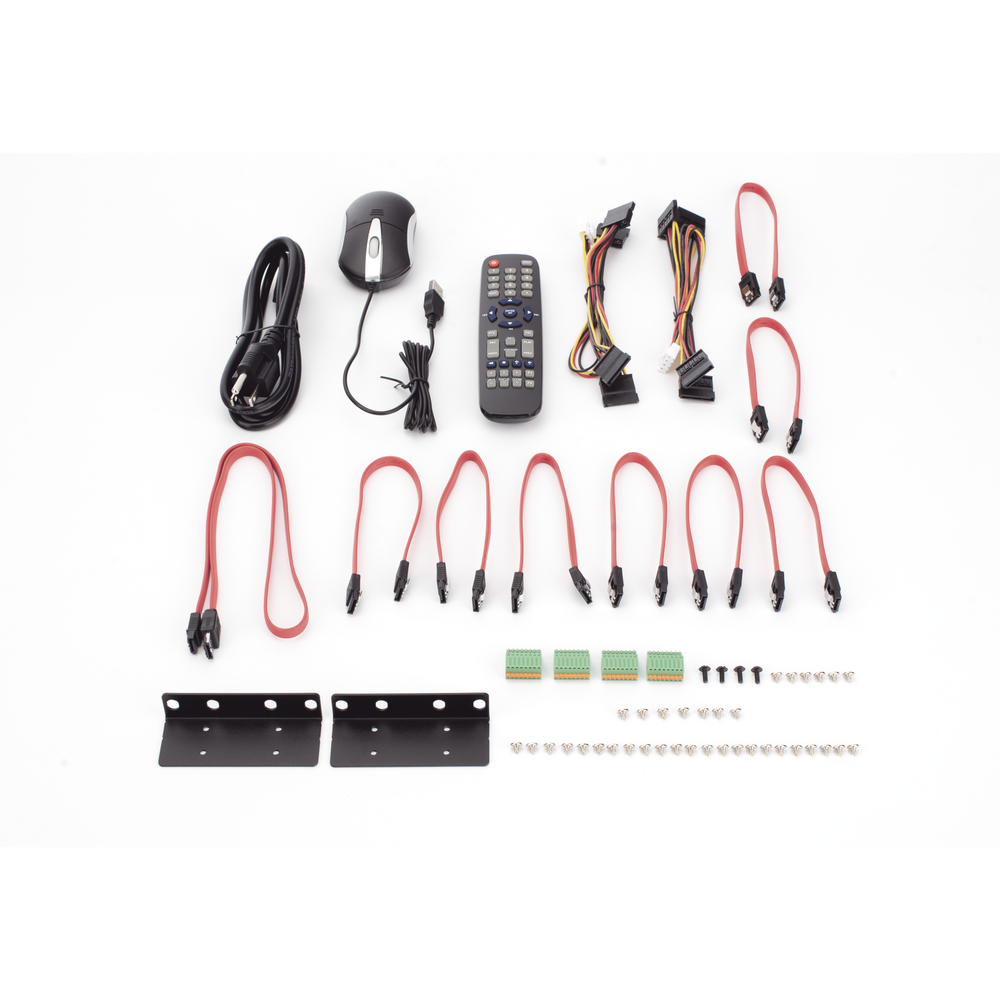 DVR 16 Canales TurboHD + 8 Canales IP / 3K / 5 Megapixel / 8 Bahías de Disco Duro / 16 Entradas de Audio Fisicas (Microfono por Separado) / Audio por coaxitron / Acusense / 16 Entradas de Alarma / POS / H.265+