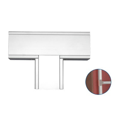 Accesorio en "T" de Aluminio, para canaleta INKA151 (8440-81001)