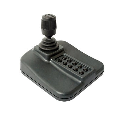 Joystick USB para fácil control PTZ con Movimiento de 3 Ejes y 12 Botones Programables.