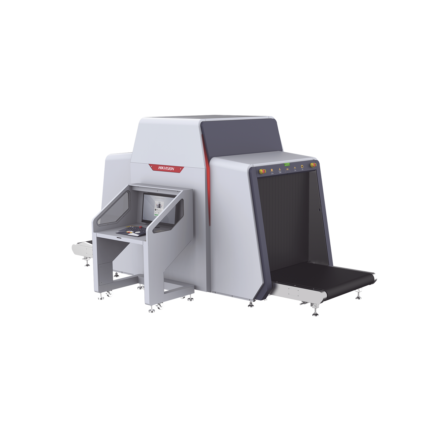 Máquina para Inspección por Rayos X con Algoritmo de Reconocimiento Inteligente para Equipaje de Mano / Túnel de 100 x 100 cms / 4 Cámaras Integradas de 2 Megapixel (Mas de 30 dias de Grabación) / Puesta en Marcha y Capa