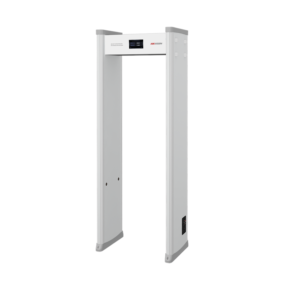 Arco Detector de Metales de 18 Zonas con Pantalla LCD de 7" / Conteo de personas y Alarmas / Ajuste de Sensibilidad e Interferencias