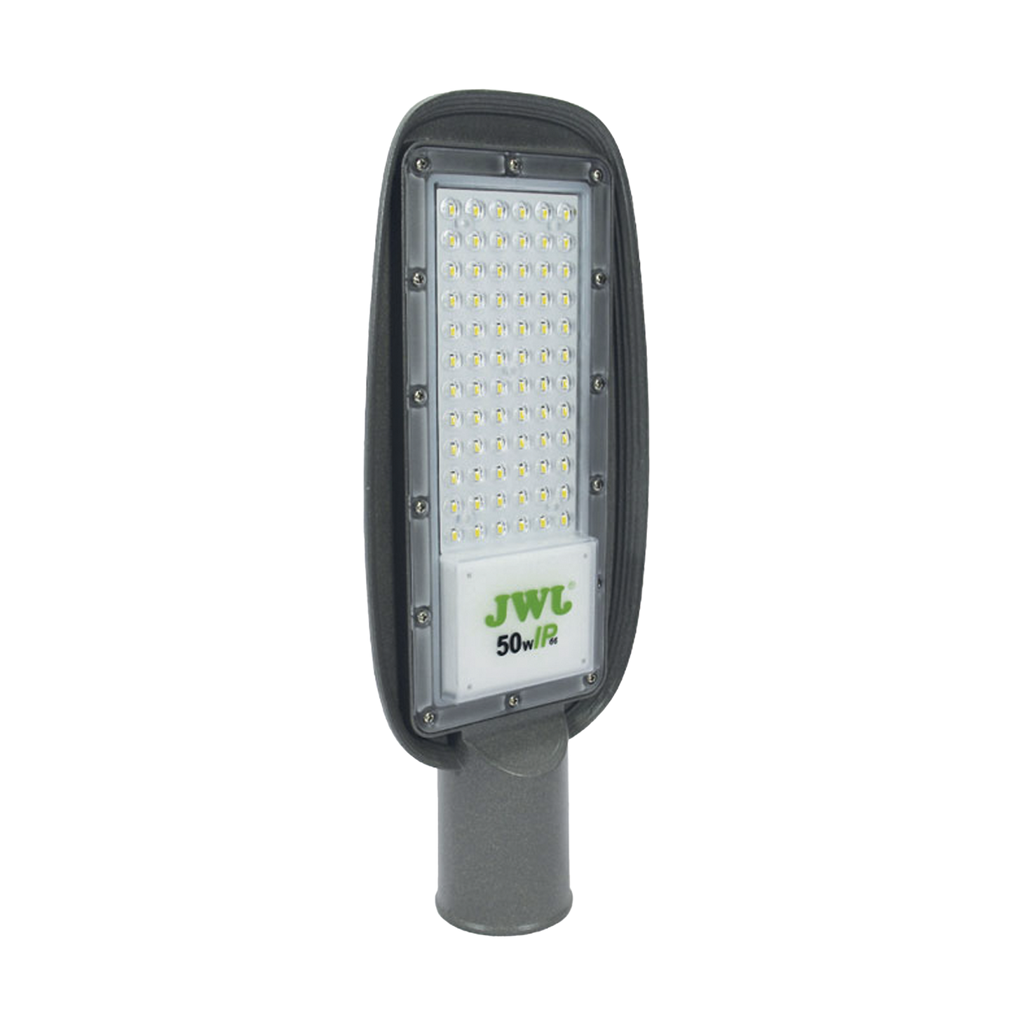 Luminaria LED de 150 W/ 100 - 265 V CA ~50/60 Hz / Fotocelda / Color Blanco/ Dimensiones 525 x 215 x 78 mm / Ángulo de Luz 135°.