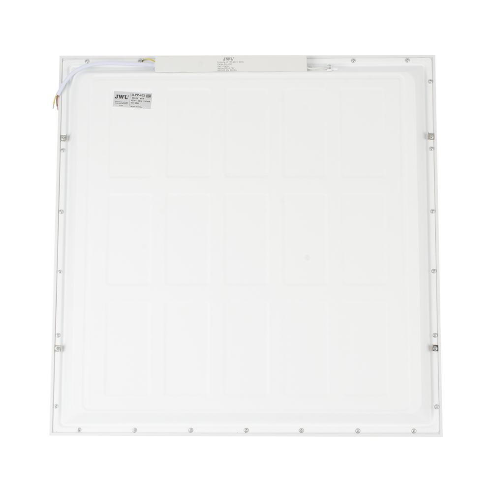 Panel LED / Luz Blanca 6 500 K / Empotrado o Suspendido / 59.5 x 59.5 cm / 40 W / 127 Vca~60Hz / Vida Útil de 50,000 horas / Ángulo de Luz de 140°