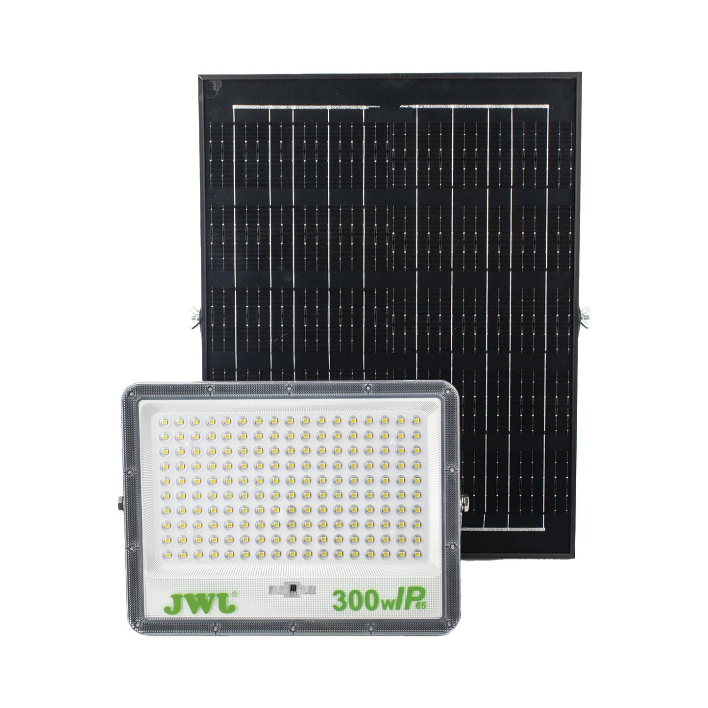 Reflector con Panel Solar 300 W / Batería 3.2 V CD / T.C.C. 6 500 K / IP66.