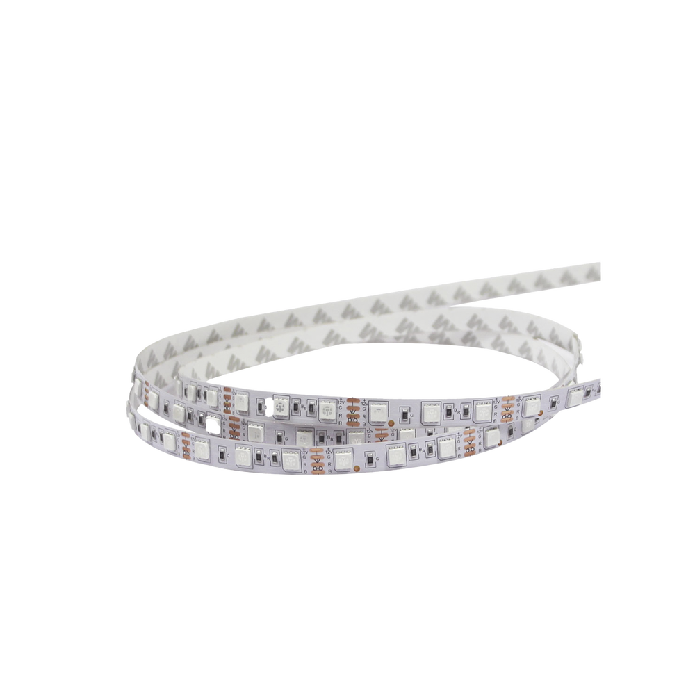 Tira Led de 5 m / Color Blanco / Uso Interior / Potencia 22 W / 900 lm/ 12 V CD / IP 20.