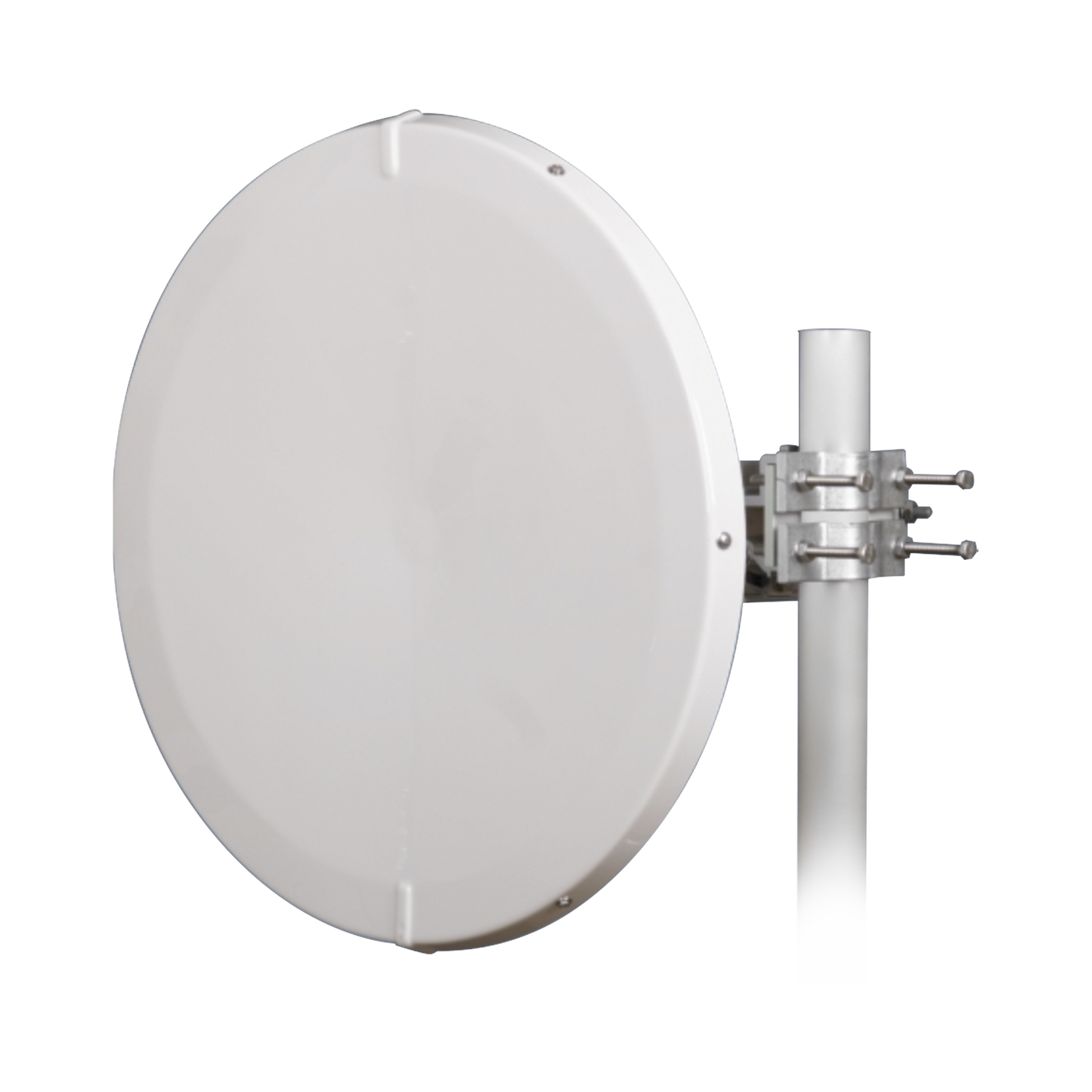 Antena Direccional de Alto Rendimiento / 31 dBi / 2 ft / 5.9-7 GHz / Conectores RP-SMA / Alto Aislamiento al Ruido / Fácil Montaje y herraje de acero inoxidable / Radomo Incluido