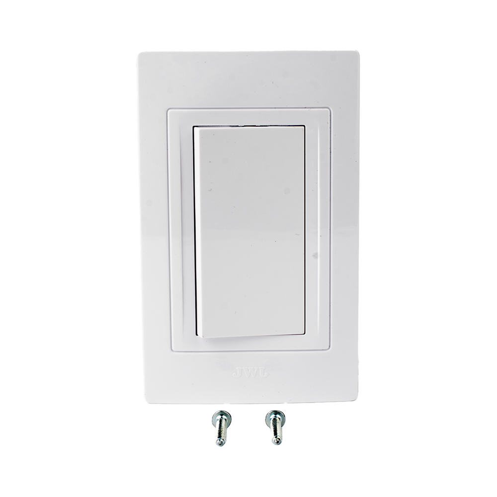 Apagador Sencillo de 127 V 10 A /Color Blanco.