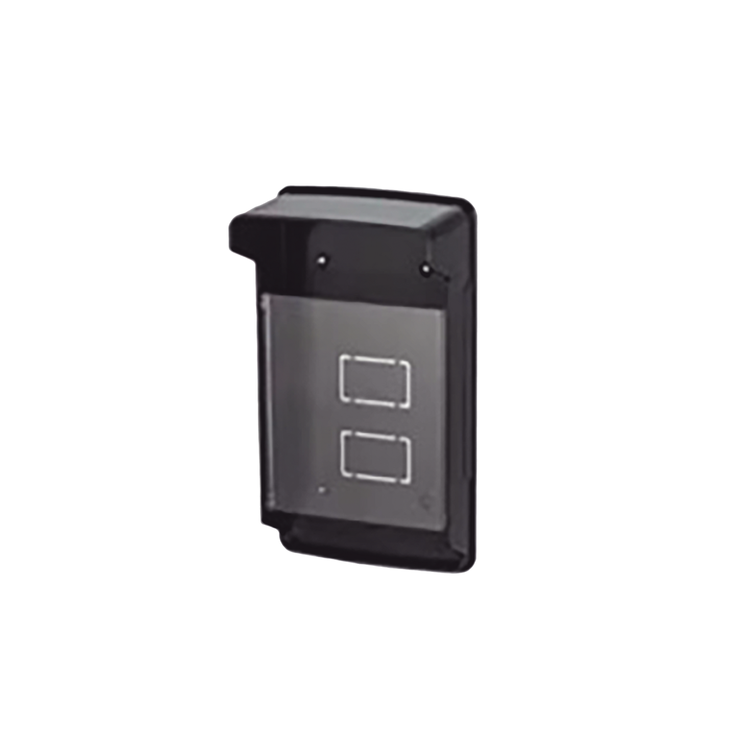 Carcasa Protectora Universal Color Negro con Tapadera de Acrílico / Medidas 245 × 143 × 83 mm / Compatible con Múltiples Modelos de Control de Acceso