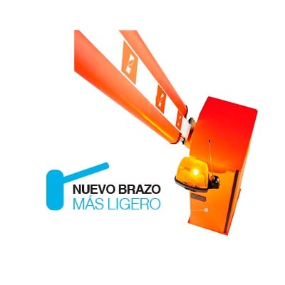 Barrera Vehicular G4010 / Soporta brazo de hasta 4 metros (No incluido)