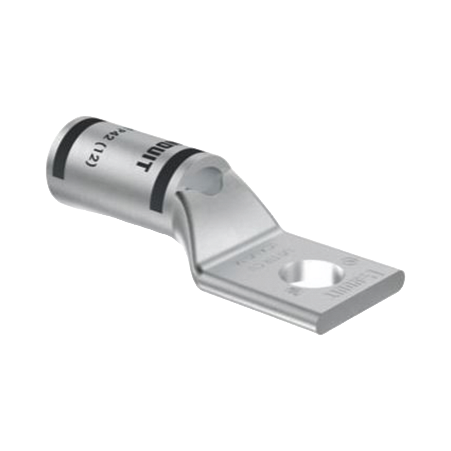 Zapata de compresión LCA1/0-56-X para cal. 1/0 Awg, Barreno para tornillo prisionero de 5/16, 10 Pz