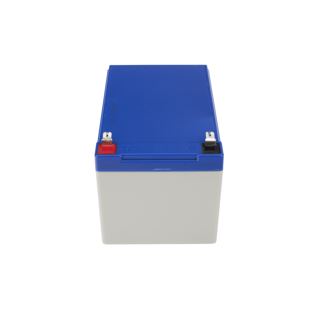 Batería de respaldo 12 V | 12 Ah | AGM | Especial para Seguridad Electrónica | UPS | Sistemas de Emergencia | Vida útil 5 años | Terminales F1 + Adaptador F2