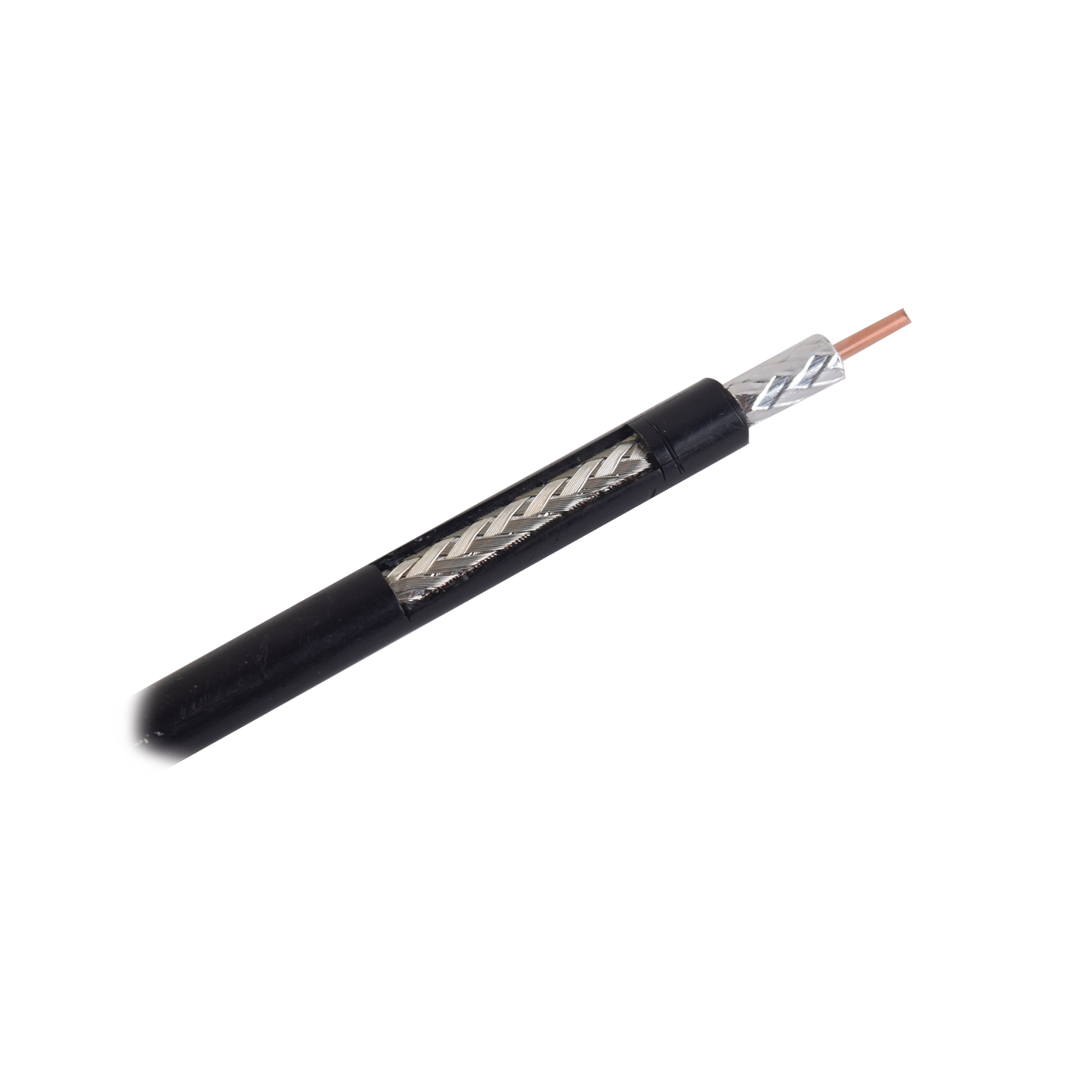 Metro de Cable Coaxial RG-8/X LMR240 de Baja Pérdida, 50 Ohms