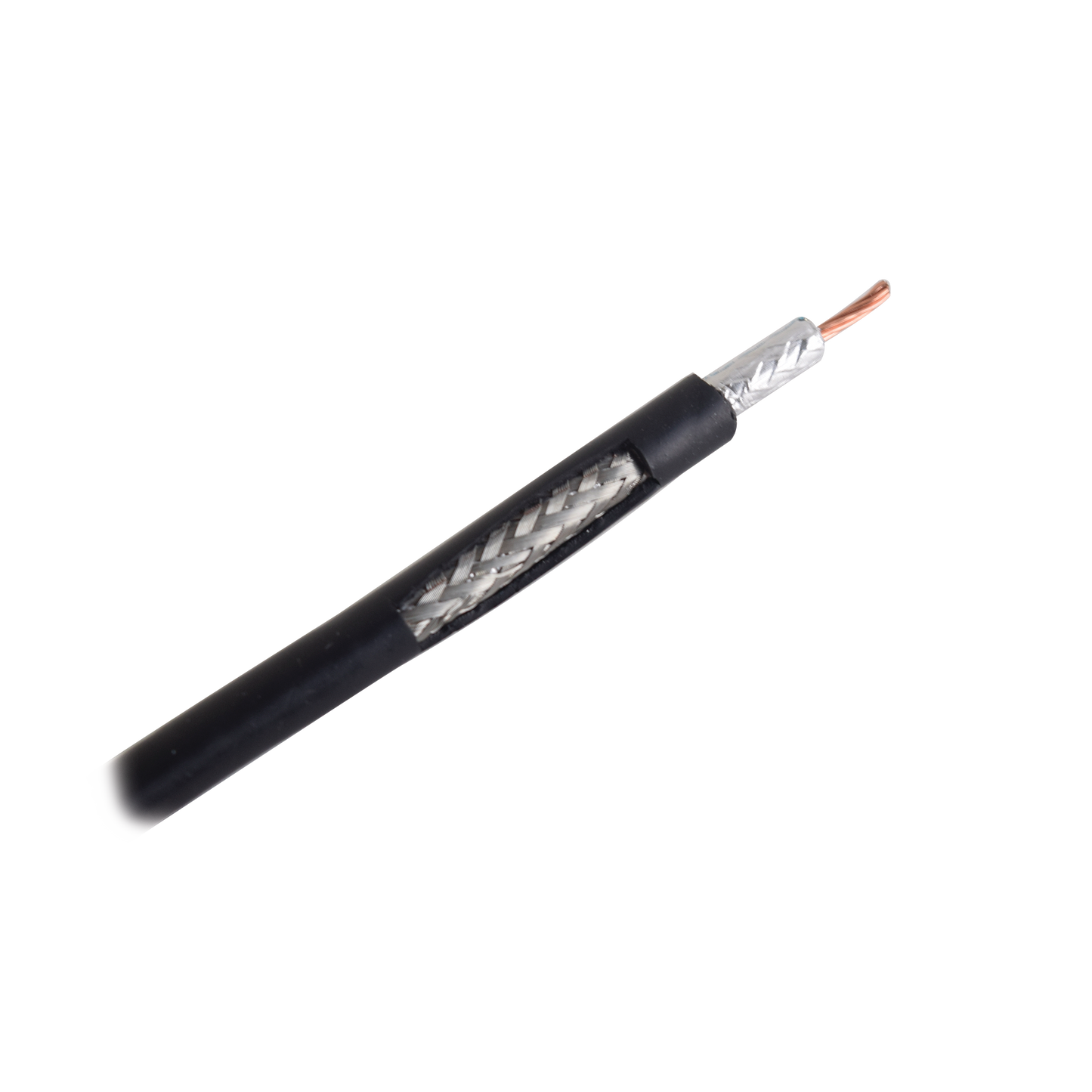 Carrete de 305 Metros (1000 Pies), Cable Coaxial Ultra Flexible LMR240UF de 50 Ohm, Conductor Central de Cobre Trenzado