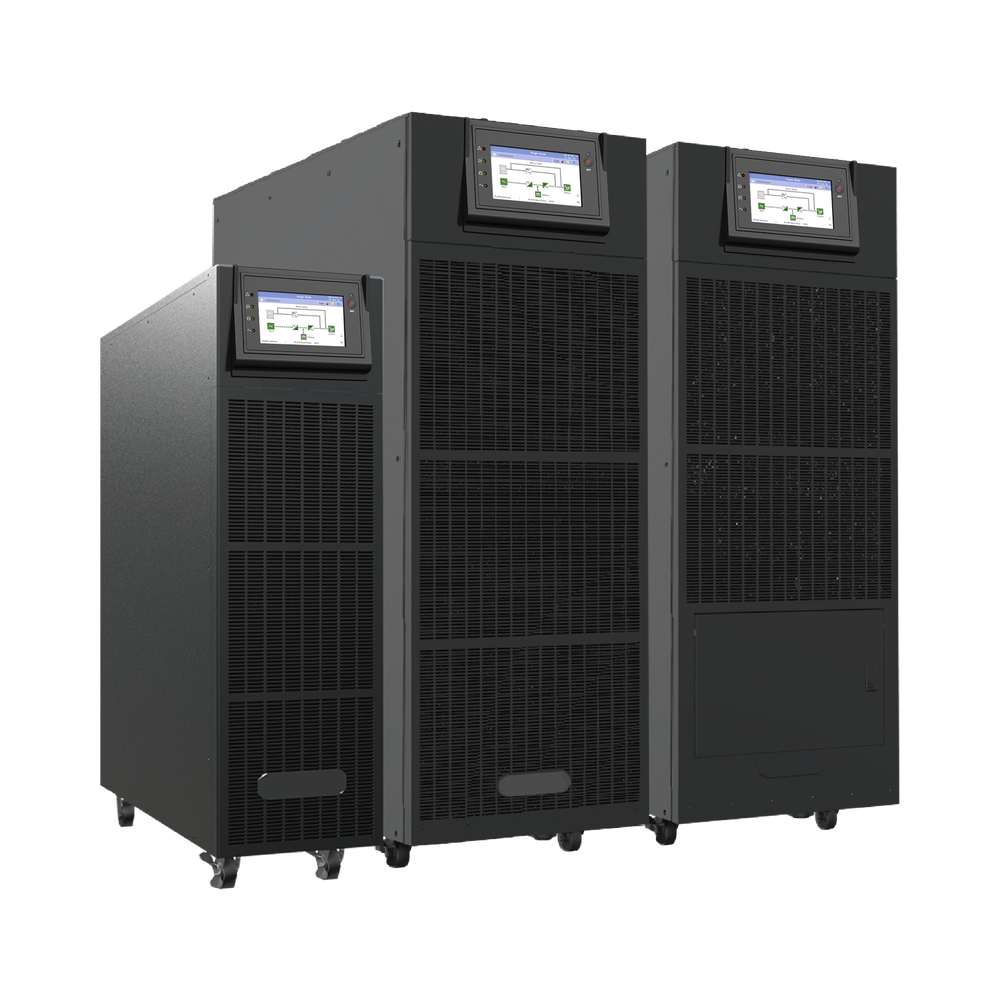 UPS de 15000 VA/10000 W, Online Doble Conversión, 3F 200 - 240 Vac de Entrada, 3F 200 - 240 Vac de Salida, Terminal Hardwired, Onda Senoidal Pura, Torre o Rack de 6 UR, Con 3 Tomas NEMA L6-30R