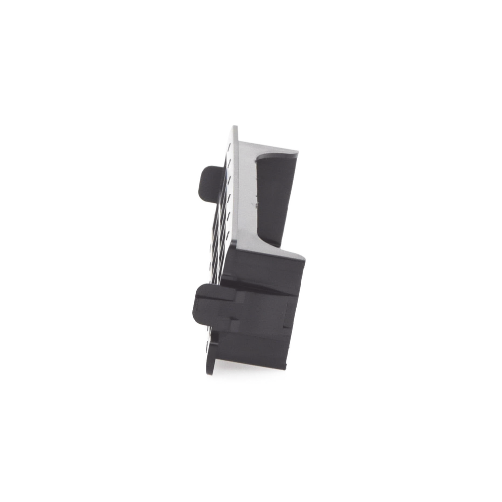 Placa Acopladora Vacía para Distribuidor de Fibra Óptica LP-ODF-8024, Acepta 12 Acopladores SC Simplex o 12 Acopladores LC Duplex, Color Negro