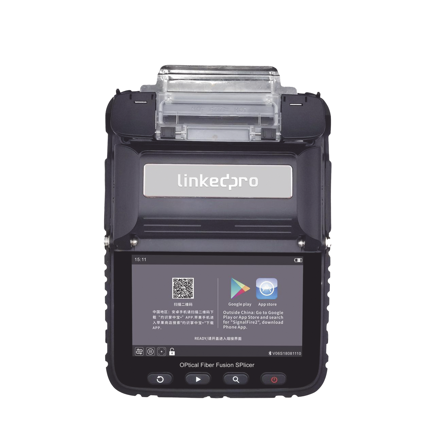 Fusionadora de Fibra Óptica MultiModo y MonoModo / 6 motores / Alineación por Núcleo / Capacitación básica virtual gratuita