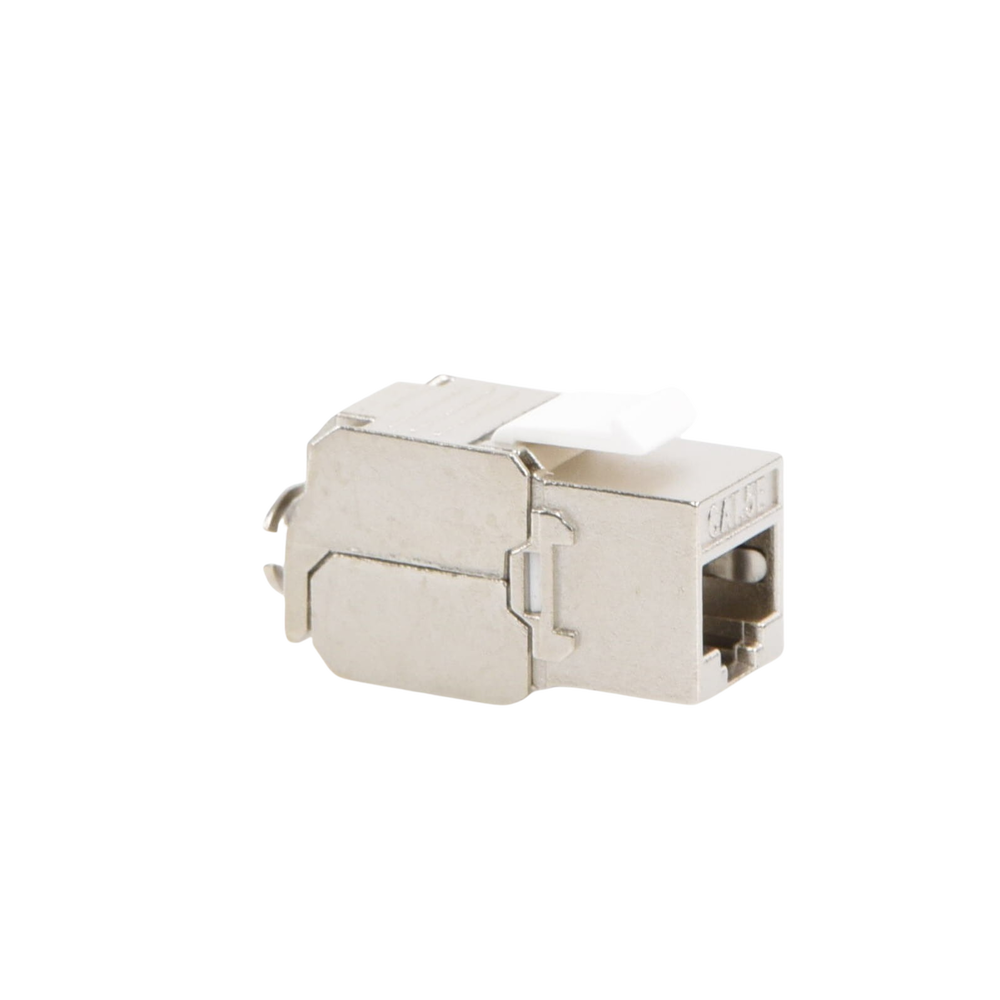 Módulo Jack Keystone Cat5e Blindado (STP) sin Herramienta (Toolless)