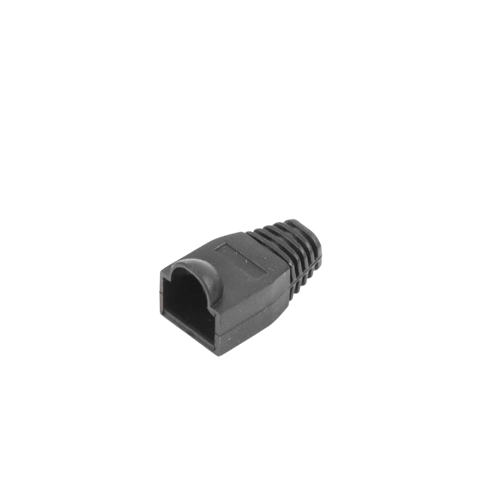 Bota Plástica para Protección de Plug RJ45, Color Negro