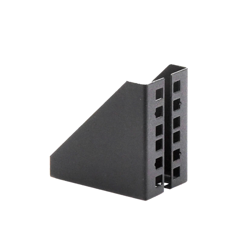 Par de Sujetadores para Instalación de Equipo Rackeable en Placa o Pared (hasta 2U), Puede soportar 10 Kg