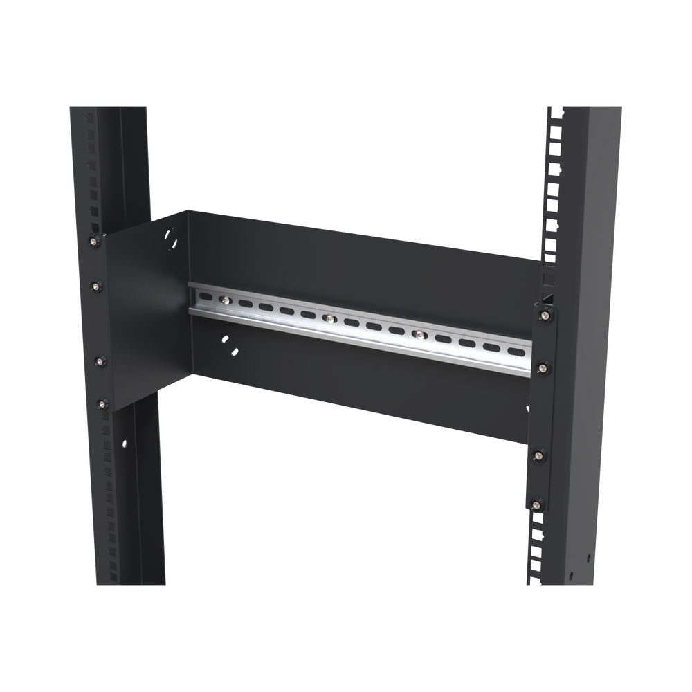 Riel de 35 mm con Soporte para Rack de 19" 4UR