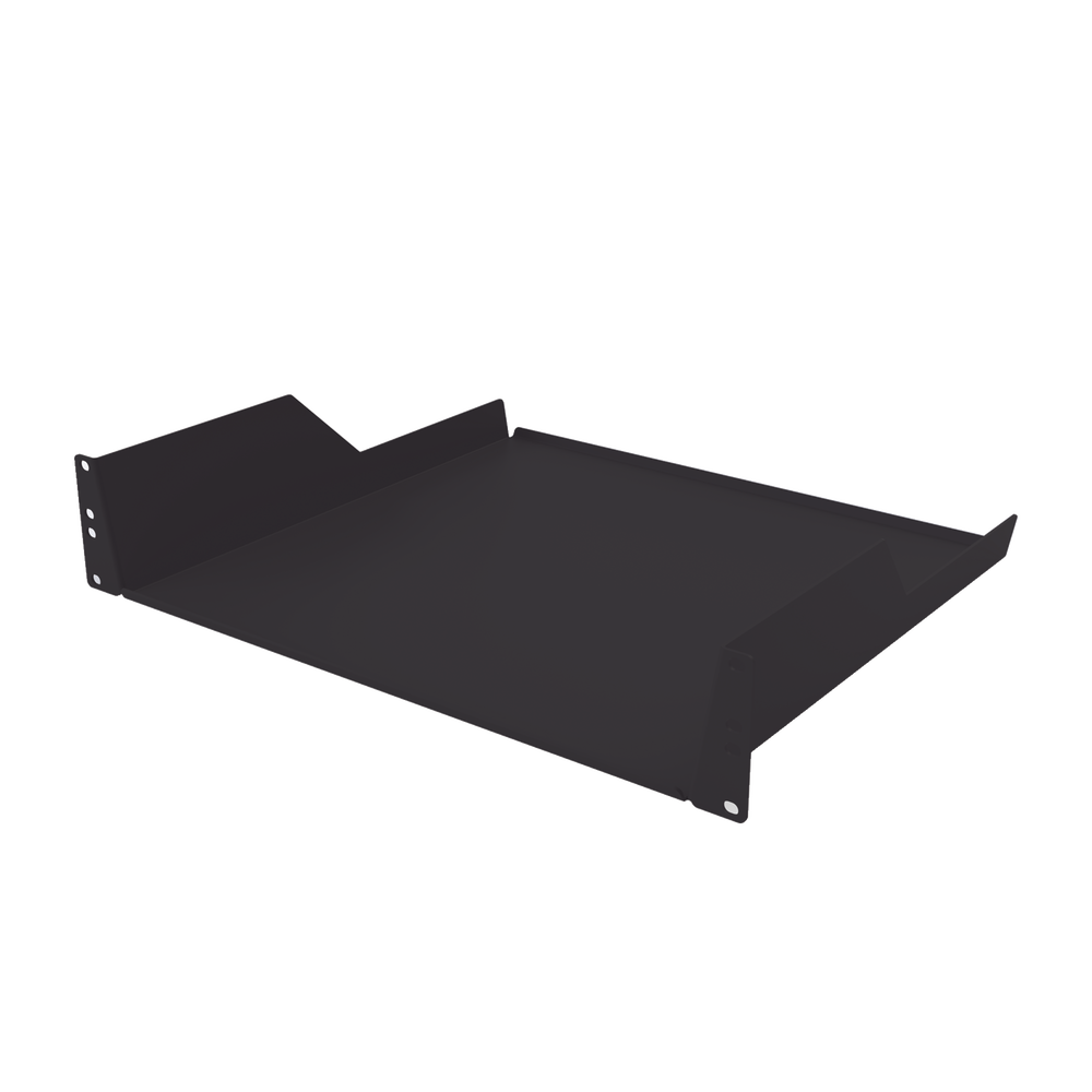 Charola para soportar equipos en Rack de 19" y 39 cm de Profundidad, 2U, Juego de 2 piezas iguales
