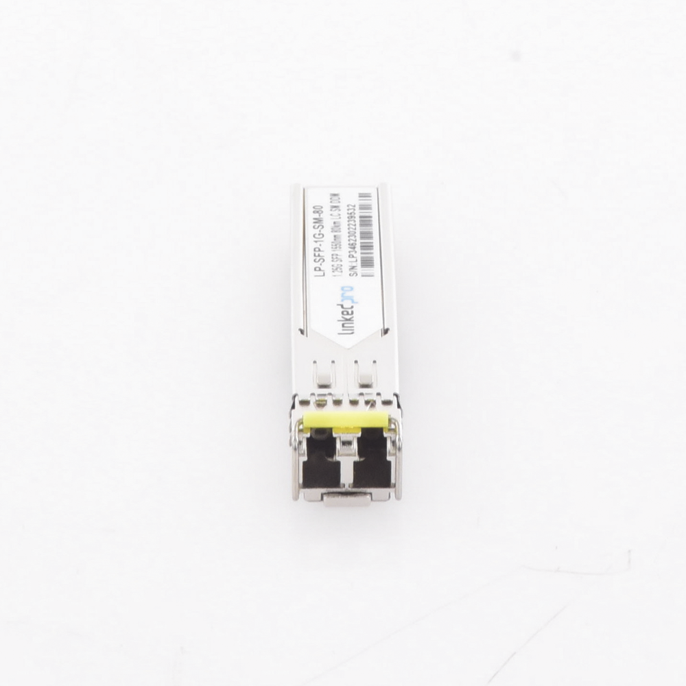 Transceptor Óptico SFP (Mini-Gbic) / Monomodo 1550 nm / 1.25 Gbps / 1000BASE-ZX / Conectores LC/UPC Dúplex / DDM / Hasta 80 km