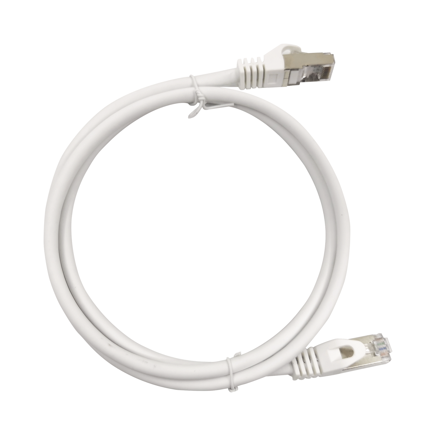 Patch Cord Cat6A 10G Blindado 3.0 Metros (9.84 Pies) Blanco