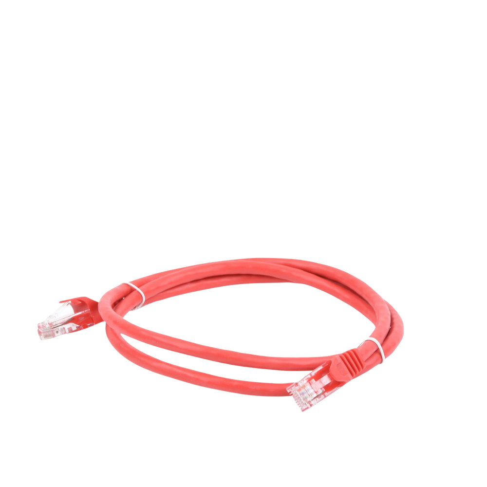 Cable de Parcheo UTP Cat6 - 1 Metro (3.28 Pies) - Rojo