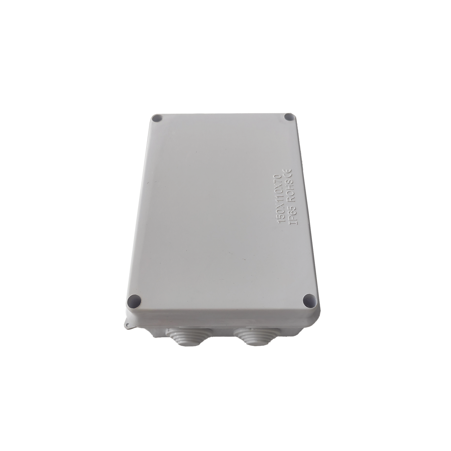 Caja de Conexiones Impermeable IP55, 10 Entradas, Dimensiones 150 x 110 x 70 mm