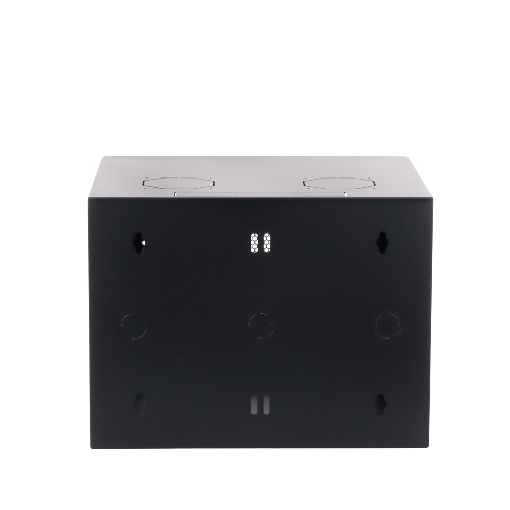 Gabinete Linkedpro de Montaje en Pared, de 19in, Puerta Perforada, 6 UR, 340 mm de Profundidad, Color Negro