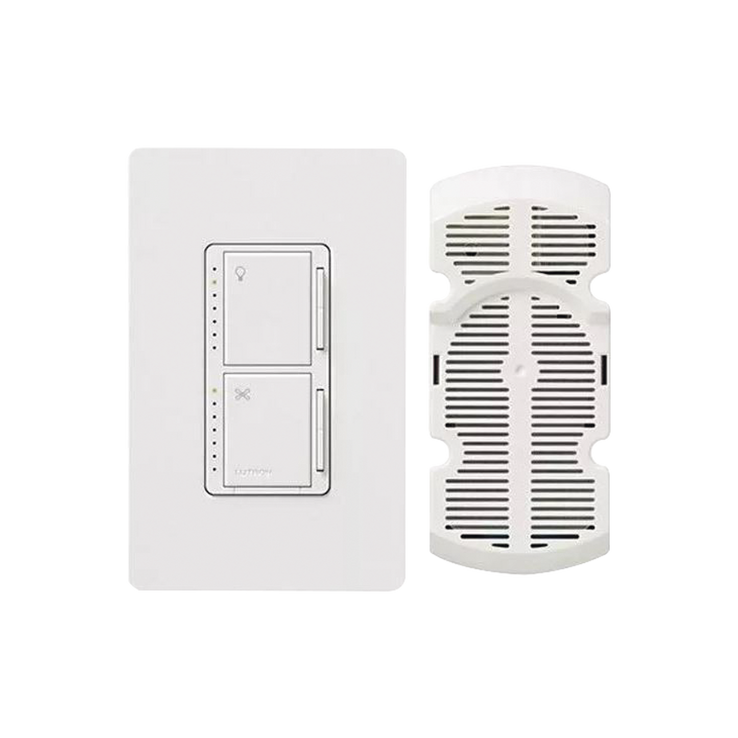 Controlador de iluminación y ventilador de techo.