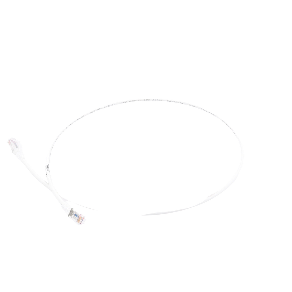Patch Cord MC6 Modular Cat6 UTP, CM/LS0H, 3ft, Color Blanco