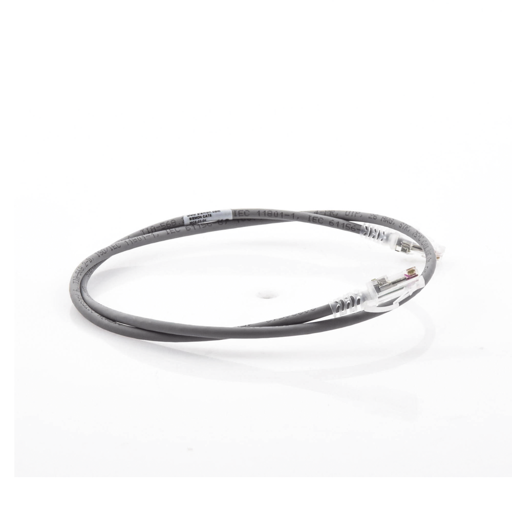 Patch Cord MC6 Modular Cat6 UTP, CM/LSOH1, 0.91 Metros (3 Pies), Color Gris