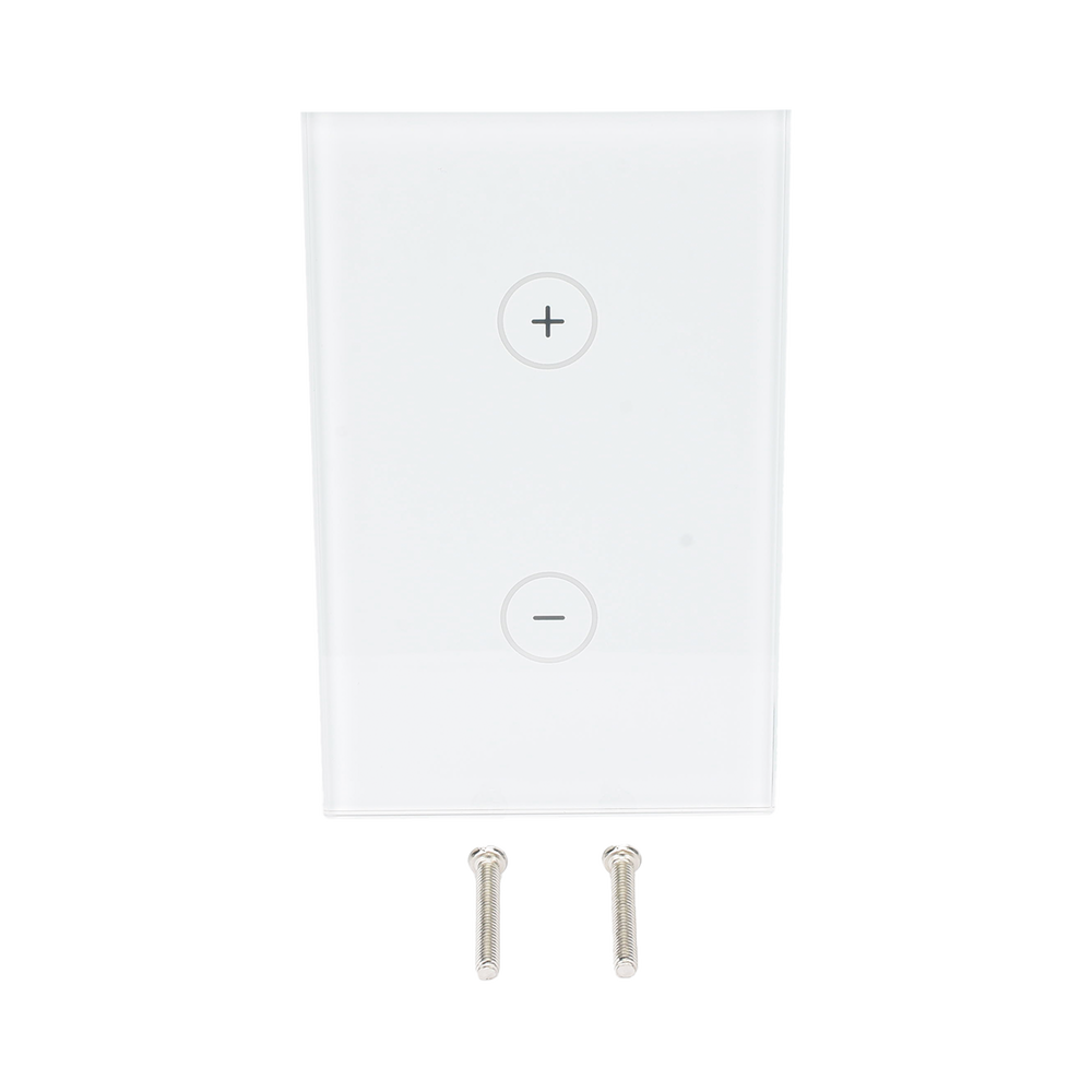 (ZWAVE) Dimmer panel táctil touch inalámbrico Zwave Plus. Compatible con Hubitat HC8, Álula M2M, otros