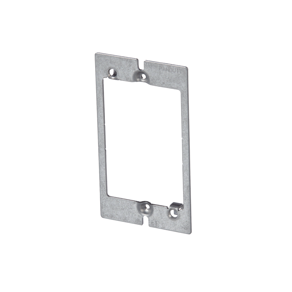 Adaptador de Placa de Pared, de Una Salida, Material CRS/Zinc