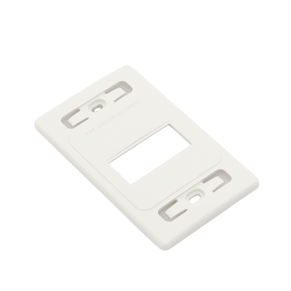 Placa de Pared Modular MAX, de 3 Salidas, Color Blanco, Versión Bulk (Sin Empaque Individual)