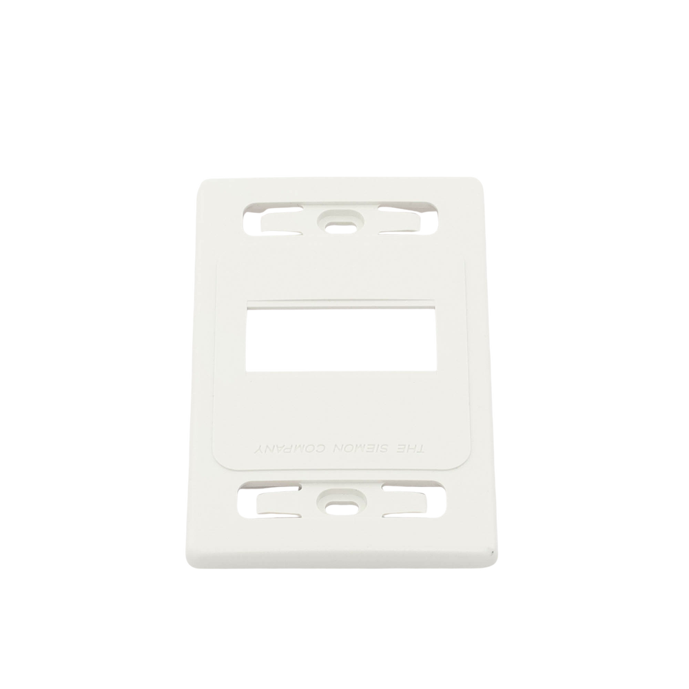 Placa de Pared Modular MAX, de 4 Salidas, Color Blanco, Versi�n Bulk (Sin Empaque Individual)