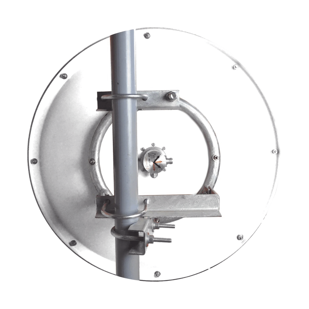 Antena Direccional / 6 ft / 5.9-7 GHz / Ganancia 37 dBi / SLANT de 45 ° y 90° / Incluye Jumpers con conector N-Macho a RSMA / montaje y radomo incluido.