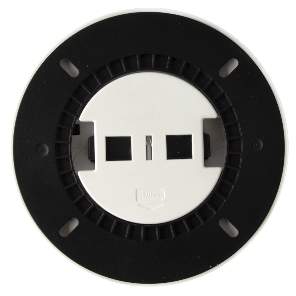 (HikFire) Detector de Humo Fotoeléctrico / Tecnología Dual de Luz / Alerta de ≥85 dB@3 m / Batería de Litio / Instalación en Techo