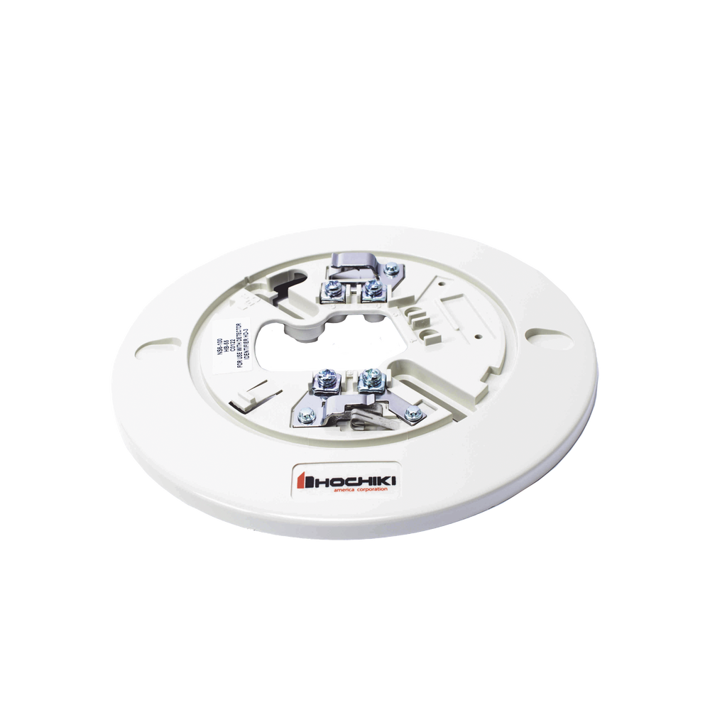 Base Para Detector Convencional Hochiki, Diámetro 6", 2 Hilos, 24 Vcd (0300-04070 IT), Color Hueso