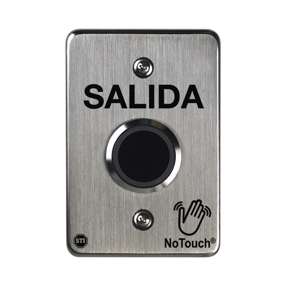 Interruptor IR NoTouch® de Acero Inoxidable, Salida Única, SALIDA
