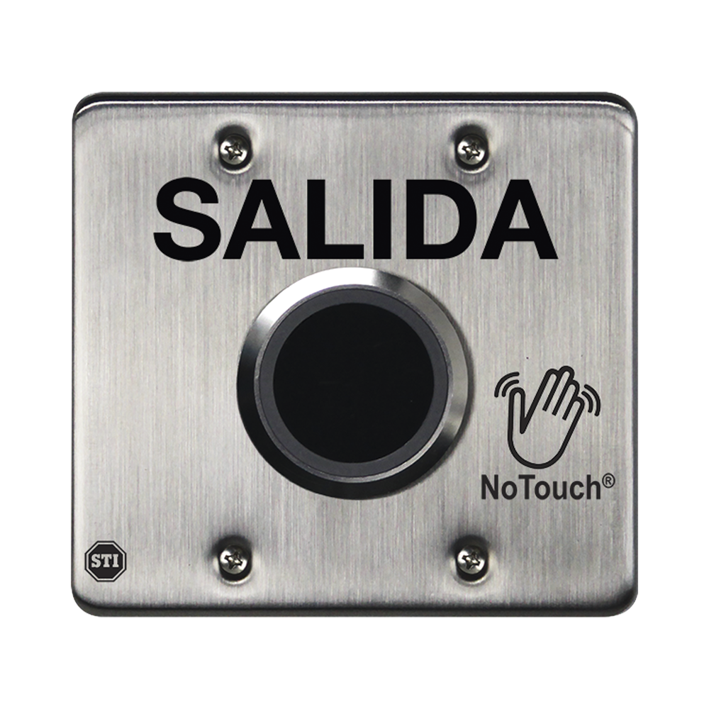 Interruptor IR NoTouch® de Acero Inoxidable, Salida Doble, SALIDA