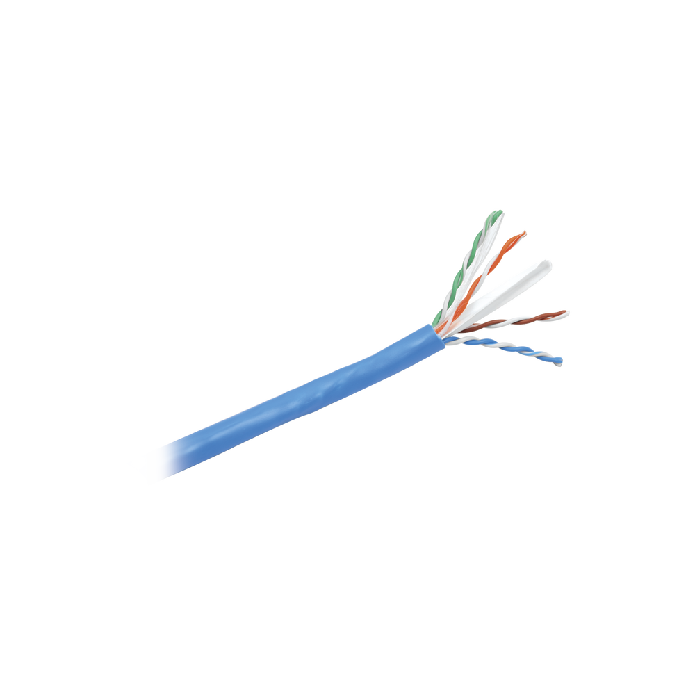Bobina de Cable UTP 305 Metros (1000 Pies) de Cobre, NetKey, Reelex, Azul, Categor�a 6 (24 AWG), 1000Mbps, PVC (CM), de 4 Pares