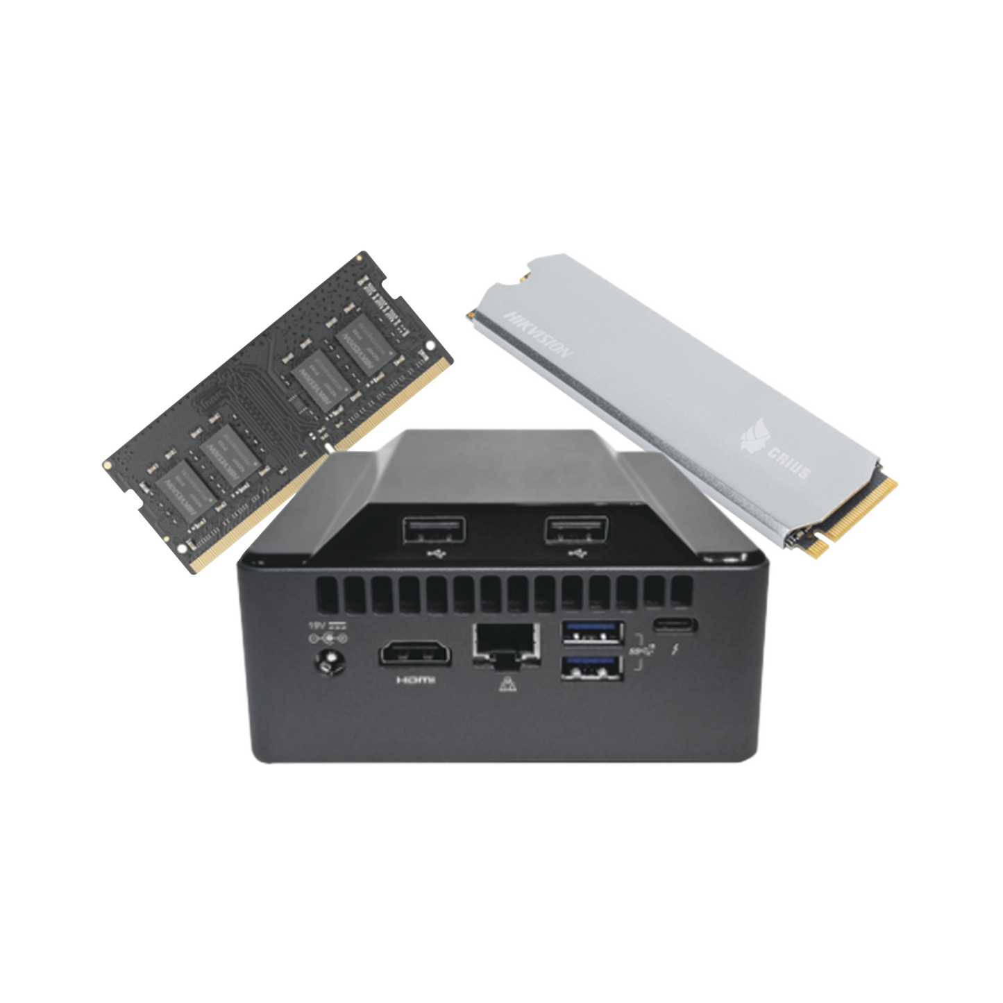 Kit Estación de Trabajo Básica / Core i7 / RAM 4GB / SSD 512GB
