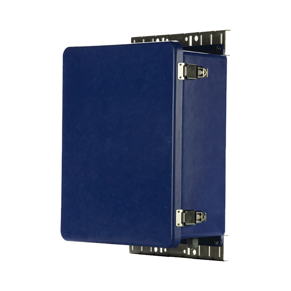 Gabinete de Seguridad para Wireless, NEMA 4X, IP66, de 356 x 305 x 152 mm, Color Azul